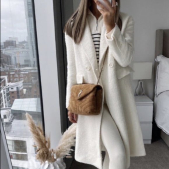 ZARA TEXTURED COAT - Picture 5 of 6